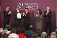 Doctor Raúl Rojas González, PNCA2015 en la categoría Tecnología, Innovación y Diseño.