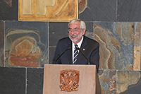 Doctor Enrique Graue WIechers, rector de la Universidad Nacional Autónoma de México.