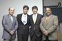 El Dr. Axel de la Machorra, el Dr. Enrico Ramírez Ruiz, el Dr. William Lee y el Dr. José Franco.