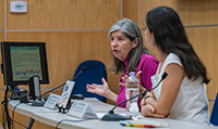 Graciela Raga y Rosario Romero Centeno, investigadoras del Centro de Ciencias de la Atmósfera de la UNAM.