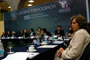 Aspecto del Foro Laicidad y Democracia, convocado por la Comisión Especial Encargada de los Festejos del Bicentenario de la Independencia y del Centenario de la Revolución Mexicana del Senado de la República.
