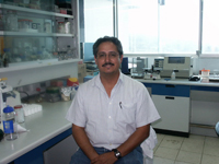 El doctor Fernando Esquivel Guadarrama, investigador de la Facultad de Medicina de la Universidad Autónoma del  Estado de Morelos y miembro de la Academia Mexicana de Ciencias.