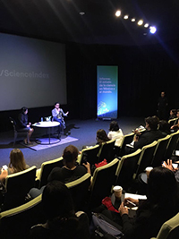 Anila Prabhu, directora de Innovación y Desarrollo de 3M en México, durante la presentación del documento en el Centro de Cultura Digital.