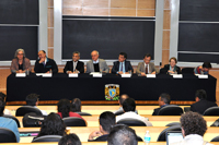 Inauguración del 2do. Encuentro Nacional de Jóvenes en Matemáticas, actividad programada del 19 al 22 de febrero en el Instituto de Matemáticas  de la UNAM, en Ciudad Universitaria.