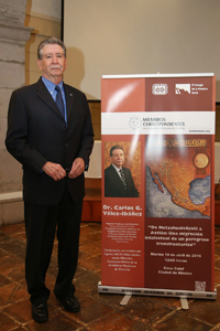 Doctor Carlos Vélez- Ibáñez dictó la conferencia 