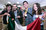 La delegación mexicana que obtuvo cuatro medallas en la X Olimpiada Iberoamericana de Biología  celebrada en Brasilia, Brasil: Juan G. Gutiérrez Bravo (bronce), Erick I. Navarro Delgado (oro), Daanae E. Jasso Meléndez (bronce) y Diego A. Echánove Cuevas (plata).