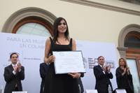 En el área de ciencias exactas, Irais Bautista Guzmán obtuvo una de las Becas para Mujeres en la Ciencia L´Oréal-Unesco-Conacyt-AMC 2017.