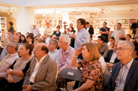 Entre los asistentes a la charla, la cual fue dirigida al público en general, estuvieron presentes integrantes del Consejo Consultivo de Ciencias de la Presidencia de la República, así como investigadores e invitados.