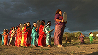En la imagen, danza Quitivac. La música indígena del noroeste del país está estrechamente ligada a la danza, ambas expresiones culturales pueden ser estudiadas bajo criterios científicos para conocer cuál es la estética de creación, producción y difusión, así como la visión de estos grupos sobre su cultura, ya que poseen su propia mitología.