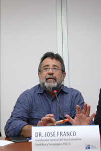 José Franco, coordinador general del Foro Consultivo Científico y Tecnológico.