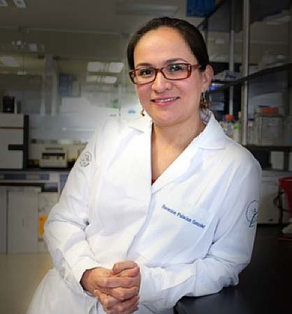 Berenice Palacios González, investigadora en el Instituto Nacional de Medicina Genómica.