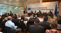 Foro de Diplomacia Científica México y la Unión Europea, en el marco de la Semana de Diplomacia Científica de la Unión Europea, que tuvo lugar este miércoles 21 de marzo en el  Museo de Arte Moderno.