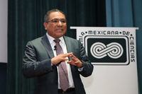 El doctor Jaime Sánchez Valente impartió la conferencia “Pasado y presente de la catálisis hacia un futuro sostenible”, en el Instituto Mexicano del Petróleo, como parte del Ciclo de Conferencias “Premios de Investigación de la AMC”.