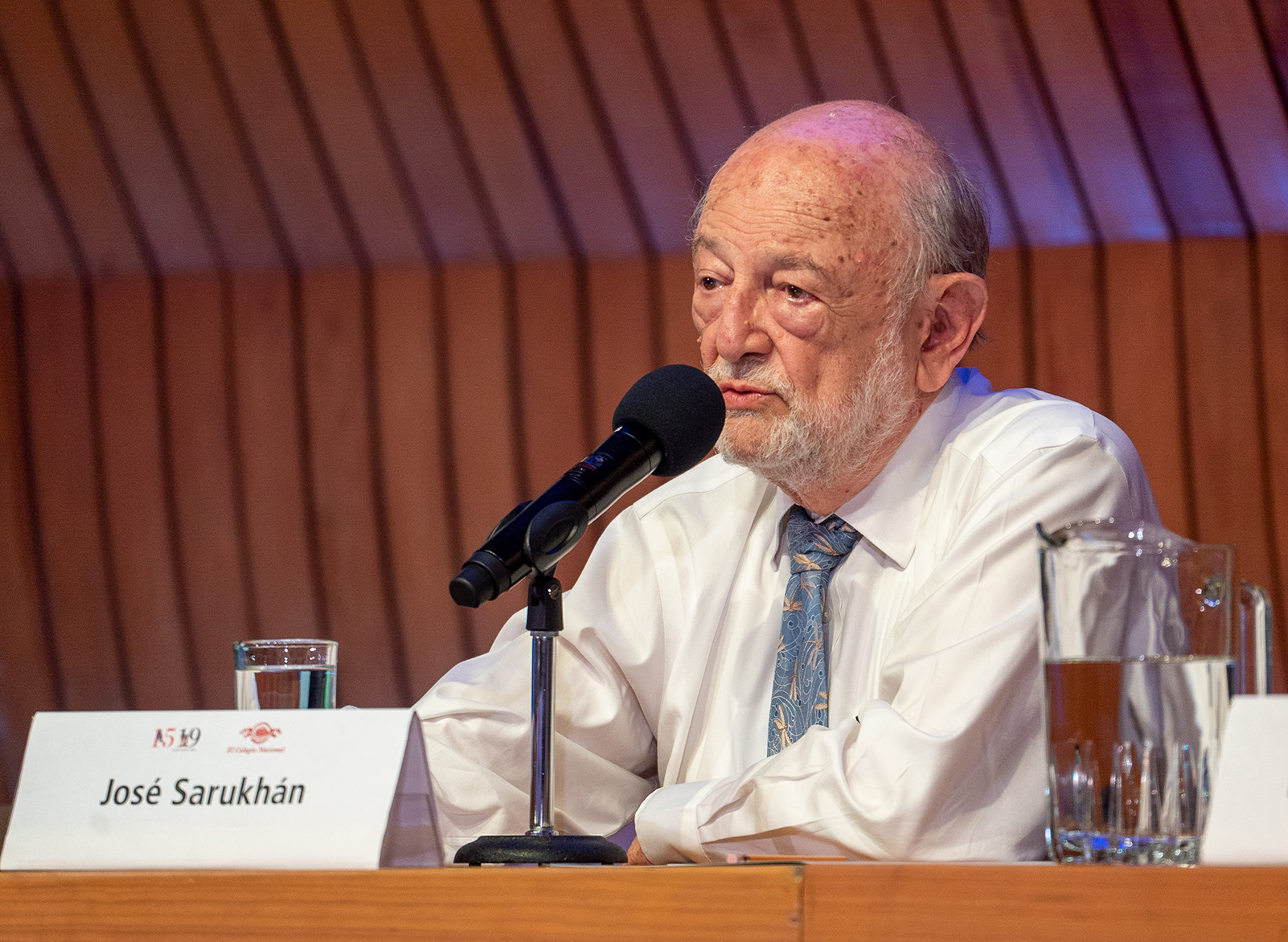 José Sarukhán Kermez, miembro de El Colegio Nacional y ex presidente de la Academia Mexicana de Ciencias.