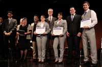 La Academia Mexicana de Ciencias (AMC), la Embajada de Suecia en México y el Instituto Mexicano de la Juventud (Imjuve), entregaron ayer el Premio Nacional Juvenil del Agua 2012.