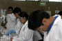 En el último día de exámenes de la XXI Olimpiada Nacional de Química que organiza la Academia Mexicana de Ciencias (AMC).