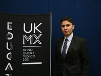 Salvador López, director de Ciencia e Innovación en la Embajada Británica, a cargo también de la representación del Fondo Newton en México