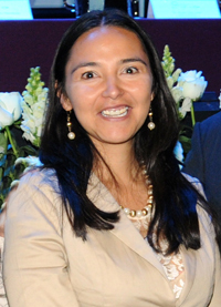Doctora Marlen Hernández Ortiz, del Departamento de Posgrado en Ciencia de la Ingeniería de la Facultad de Ingeniería Eléctrica de la Universidad Autónoma de Zacatecas, ganadora de una de las Becas para Mujeres en la Ciencia L´Oréal-Unesco-Conacyt-AMC 2015, en el área de ingeniería.