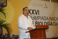 Gerardo Montero Pérez, rector de la Universidad Autónoma de Campeche, anfitriona de la XXVI ONB.