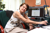 Dra. María Ester Brandan, investigadora del Instituto de Física de la UNAM, tesorera de la Academia Mexicana de Ciencias para el trienio julio 2017- julio 2020.