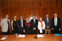 La inauguración del 50º Congreso Nacional de la Sociedad Matemática Mexicana, en el Auditorio “Raoul Fournier Villada” de la Facultad de Medicina de la UNAM, estuvo encabeza por: Héctor Benítez, Brenda Tapia, Gelasio Salazar, Ann Hibner, William Lee, Catalina Stern, Rogelio Valdez y José Seade Kuri.