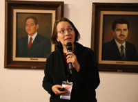 Doctora Estela Lizano Soberón,del Instituto de Radioastronomía y Astrofísica de la UNAM y vicepresidenta de la AMC.