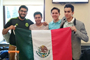 El equipo mexicano que participó en la iGeo2015 en Tver, Rusia: Gustavo García Venegas, de Coahuila, ganador de la medalla de bronce; Rodrigo Malagón Rodríguez, del Distrito Federal; Daniel Murillo Benítez y Miguel Ángel Puente Montañez, ambos de Baja California.