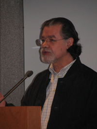 El Dr. León Olivé, del Instituto de Investigaciones Filosóficas de la UNAM y miembro de la Academia Mexicana de Ciencias (AMC).