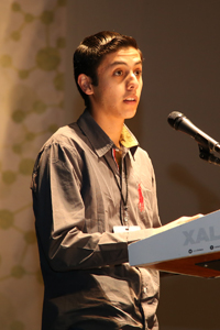 Ernesto Ferruzca Rubio, ganador de la medalla de bronce en la pasada Olimpiada Internacional de Biología 2015.