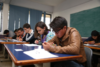 Los 170 estudiantes de 29 estados del país presentaron el examen teórico en la Facultad de Biología de la Universidad Veracruzana.