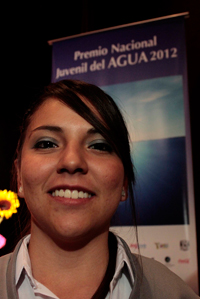 Nadia Yunuen Díaz, una de las ganadoras del primer lugar del Premio Nacional Juvenil del Agua 2012, señaló que buscan educar a los ciudadanos en materia de conservación del vital recurso.