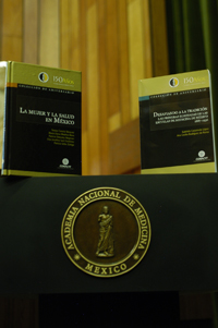 Los primeros dos libros sobre salud y género en la historia de la agrupación, se presentaron hoy en la sede de la Academia Nacional de Medicina.