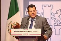 El jefe de gobierno de la Ciudad de México, José Ramón Amieva Gálvez.