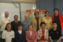 Organizadores e invitados, después de la inauguración del XVII Encuentro de Cómputo Infantil y Juvenil.