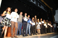 Ganadores de medalla de oro en la XXVI Olimpiada Nacional de Biología, certamen que organiza la Academia Mexicana de Ciencias, celebrada del 22 al 26 de enero, en San Francisco de Campeche. Campeche