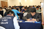 En el primer día de actividades de la XXVII Olimpiada Nacional de Química que se celebra en la ciudad de Puebla, los alumnos de nivel bachillerato presentaron los exámenes teóricos.