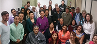 Grupo de colaboradores y estudiantes de la doctora Claudia Hernández Aguilar.