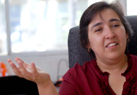 Ana Cecilia Noguez Garrido, ganadora del  Premio Nacional de Investigación 2009 de la Academia Mexicana de Ciencias.
