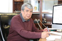 Doctor Jorge Urrutia Galicia, investigador del Instituto de Matemáticas de la UNAM, miembro y coordinador de la Sección de Matemáticas de la AMC.