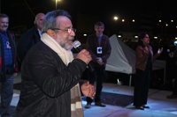 El doctor José Franco, expresidente de la Academia Mexicana de Ciencias y coordinador general del programa Noche de las Estrellas, durante la inauguración de la novena edición del evento de divulgación científica en las Islas de Ciudad Universitaria.