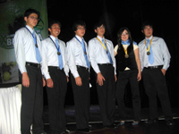 Delegación de NL todos ganadores de medallas en la XX Olimpiada Nacional de Biología 2011.