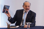 Carlos Slim Helú, presidente vitalicio de Grupo Carso, en conferencia de prensa en las oficinas de Grupo Financiero Inbursa.