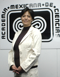 La Dra. Blanca Jiménez Cisneros, vicepresidenta de la Academia Mexicana de Ciencias (AMC) para el bienio mayo 2012-mayo 2014.