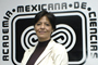 La Dra. Blanca Jiménez Cisneros, vicepresidenta de la Academia Mexicana de Ciencias (AMC) para el bienio mayo 2012-mayo 2014.
