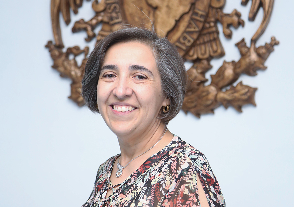 Cecilia Noguez, directora del Instituto de Física de la UNAM para el periodo 2019-2023.