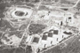 Vista aérea de Ciudad Universitaria de la UNAM, en 1952.