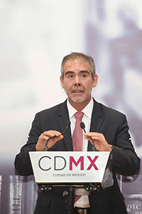 David García Junco Machado, secretario de Ciencia Tecnología e Innovación de la CDMX.