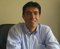 El especialista en cosmología clásica y cuántica Luis Arturo Ureña López, ganador del Premio de Investigación de la Academia Mexicana de Ciencias en el área de ciencias exactas, correspondiente al 2014.