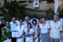Dalila Aldana Aranda en compañía de amigos y familiares, tras recibir el Premio Nacional al Mérito Ecológico 2009.
