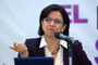 Patricia Toro, vice rectora de Desarrollo Regional y Proyección Comunitaria de la Universidad Nacional a Distancia (UNAD) de Colombia, compartió algunas experiencias de su país en cuanto a educación de las mujeres.